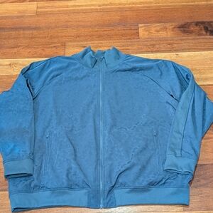 Athleta Blue Women's Jacket Animal Prinnt